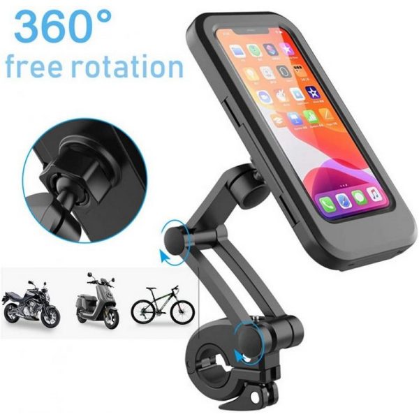 MagnetRide Pro – 360° Rotating Waterproof Phone Holder for Bicycles